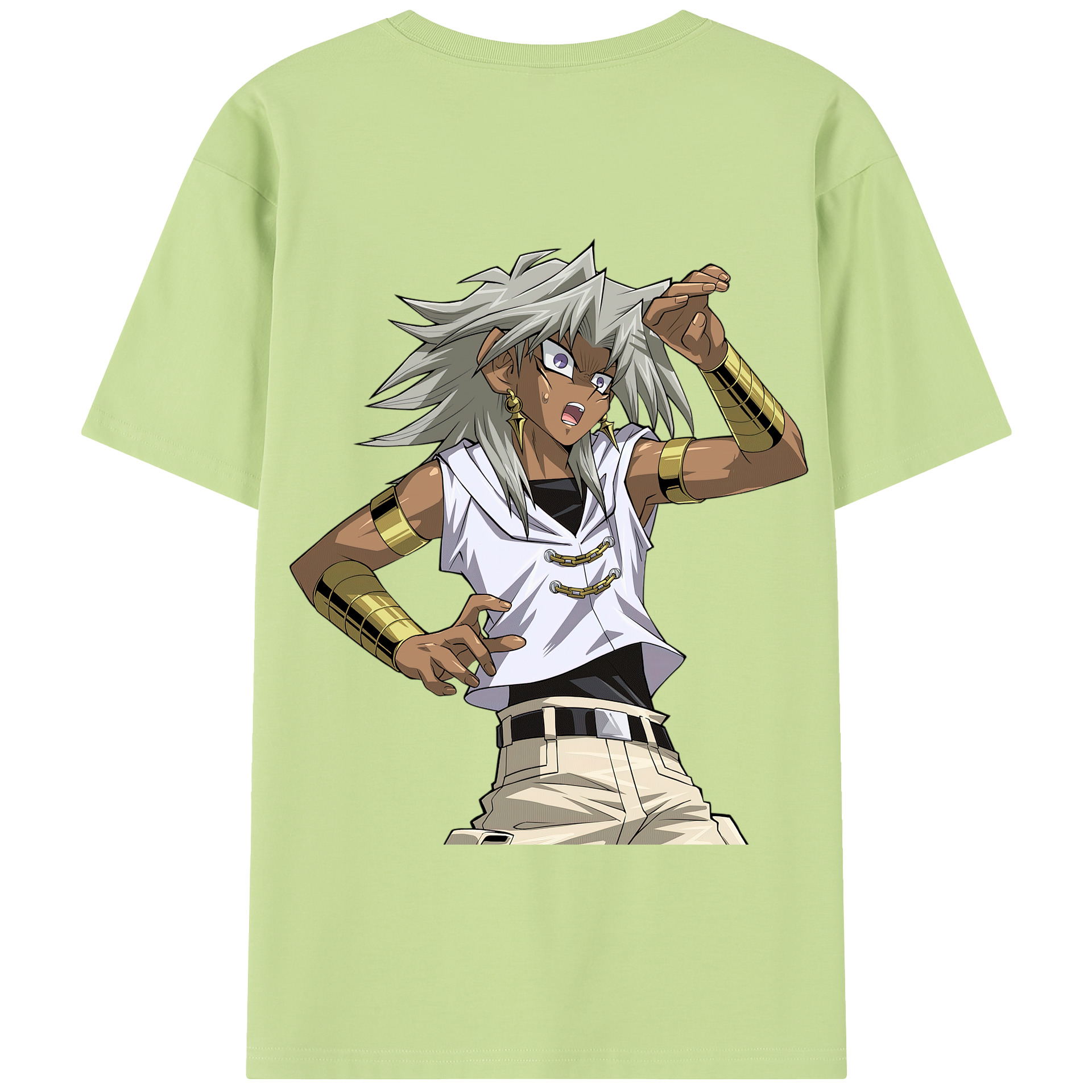 （画像用） 遊☆戯☆王 Yu-Gi-Oh! 綿100％半袖Tシャツ（背面プリント）